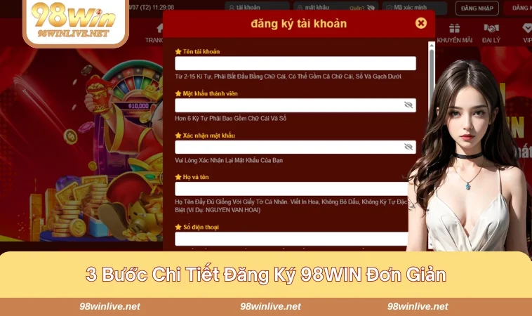 Hướng dẫn từng bước để bạn trở thành hội viên của nền tảng 